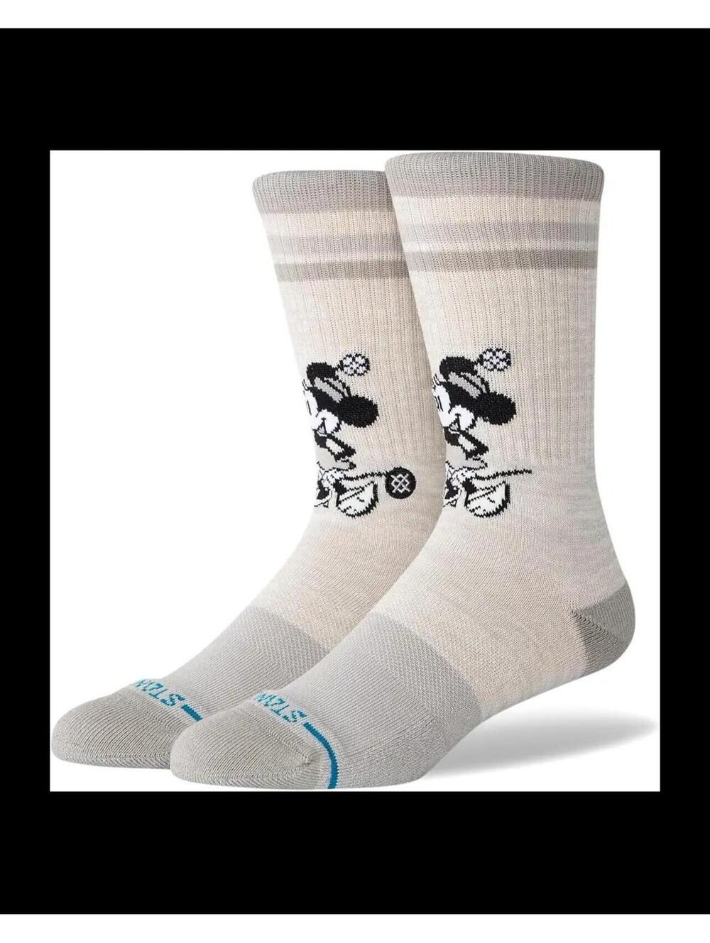 Stance Vintage Minnie Crew Socks, Size Large, Multi color